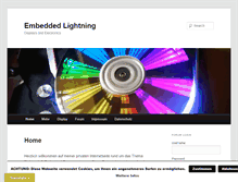 Tablet Screenshot of embeddedlightning.com
